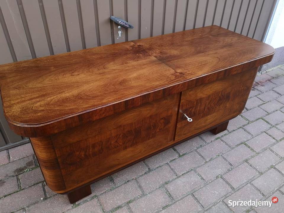 Komoda ARTDECO Orzech Niska Stara Antyk wielkopolskie Swarzędz