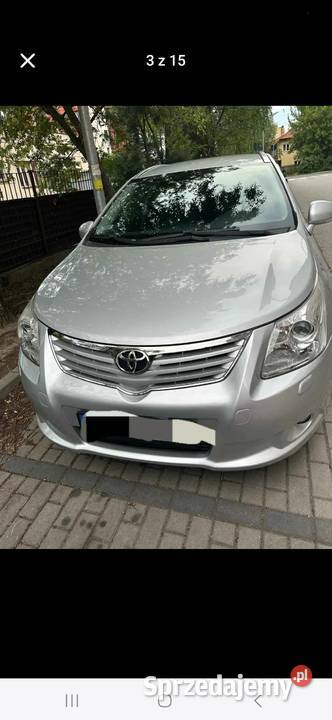 Toyota avensis 22 diesel 2009 mazowieckie Piaseczno