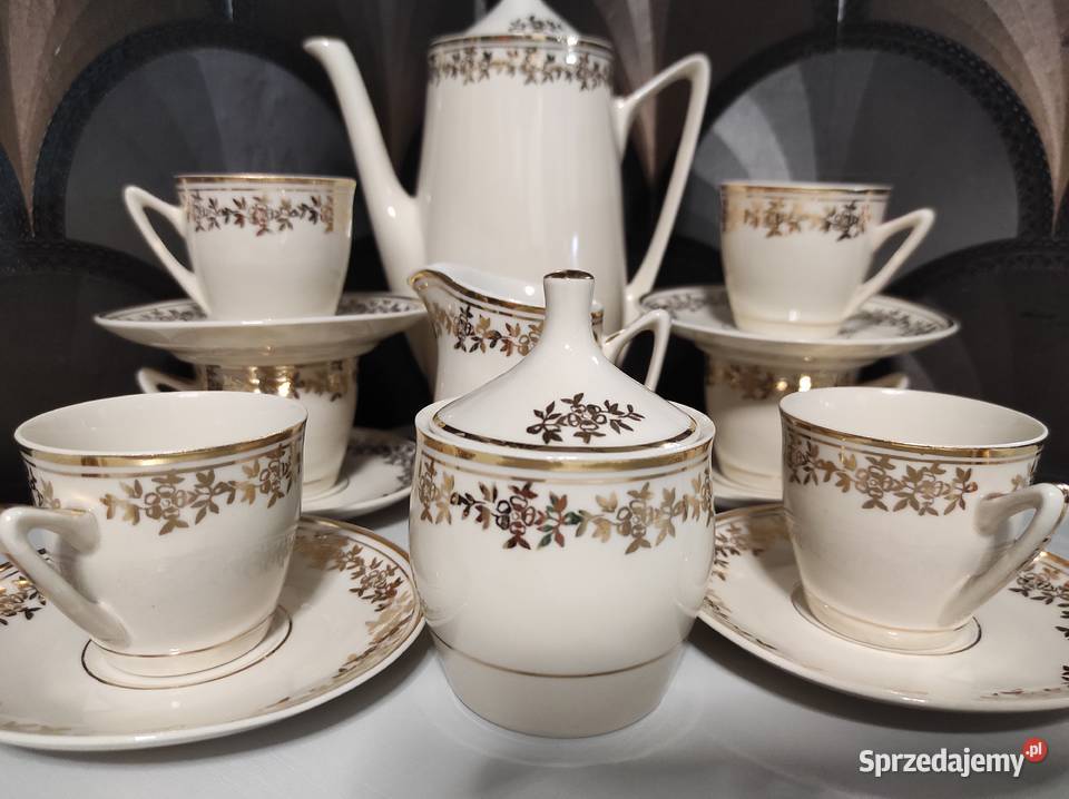 Serwis do kawy Opole porcelana Tułowice 6 osób Białystok sprzedam