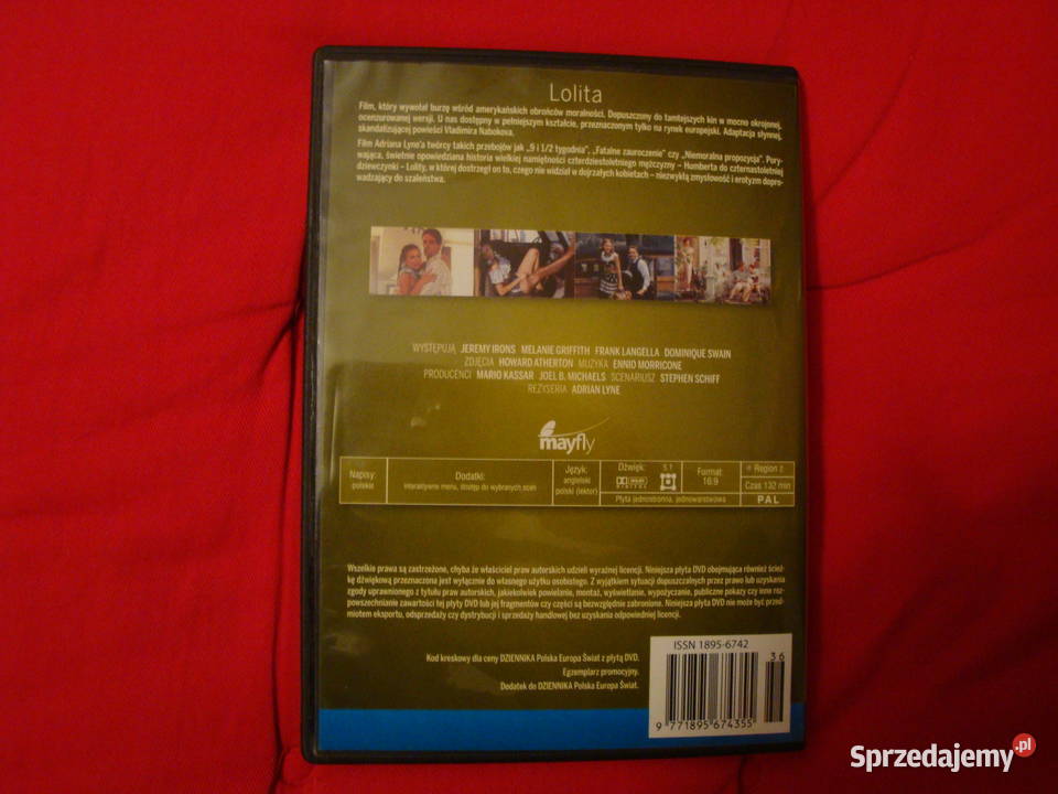dvd Lolita Filmy Warszawa