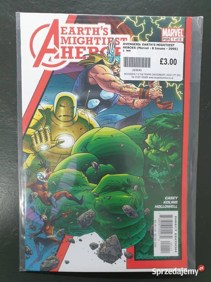 Avengers Earths Mightest Heroes 7 komiksów pomorskie Gdynia