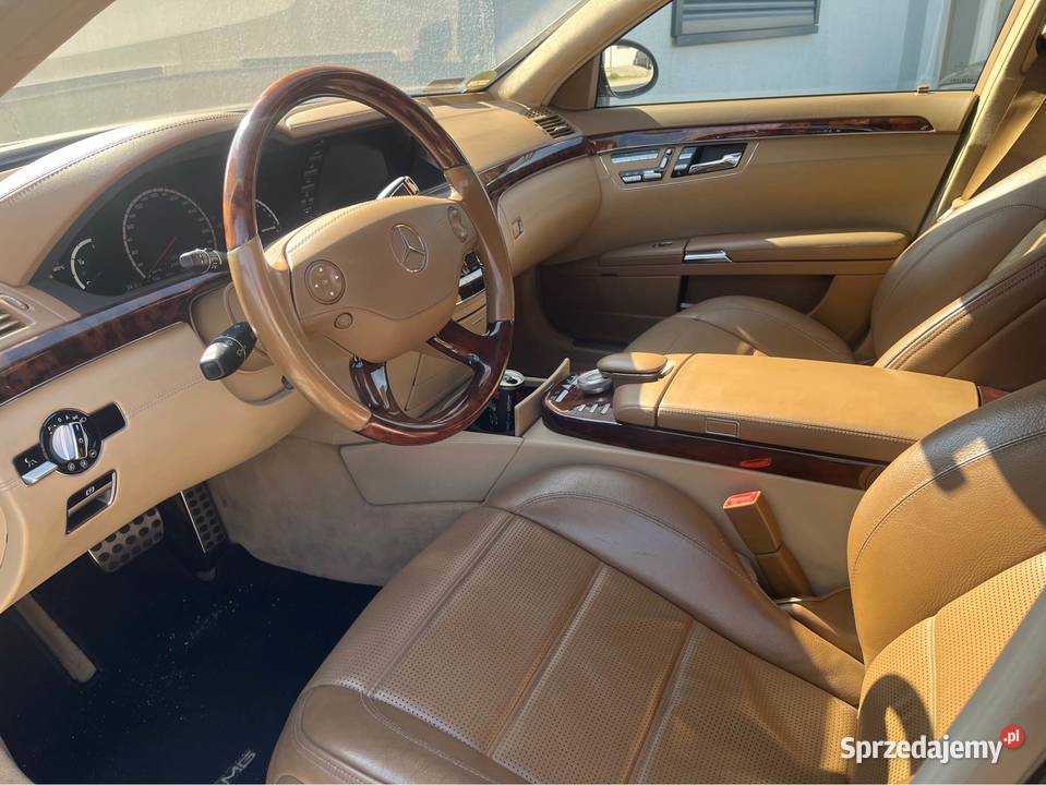 MercedesBenz SKlasa W221 S63 AMG LONG 525 Poznań