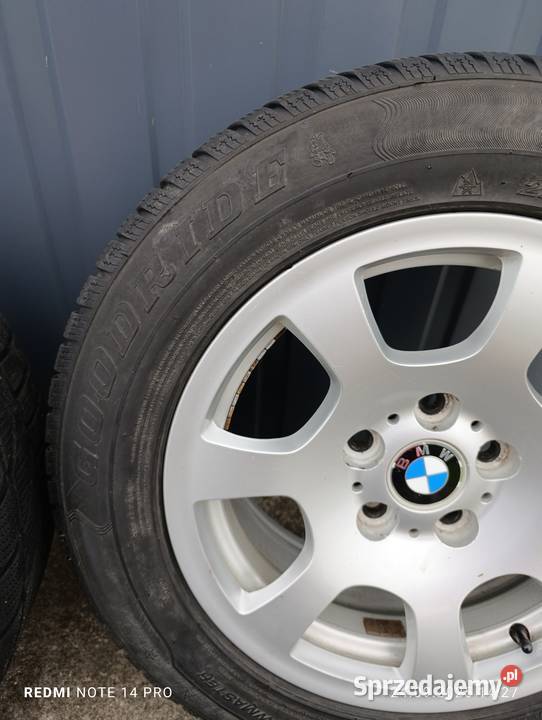 Sprzedam felgi z oponami zimowymi BMW E60 Jędrzejów