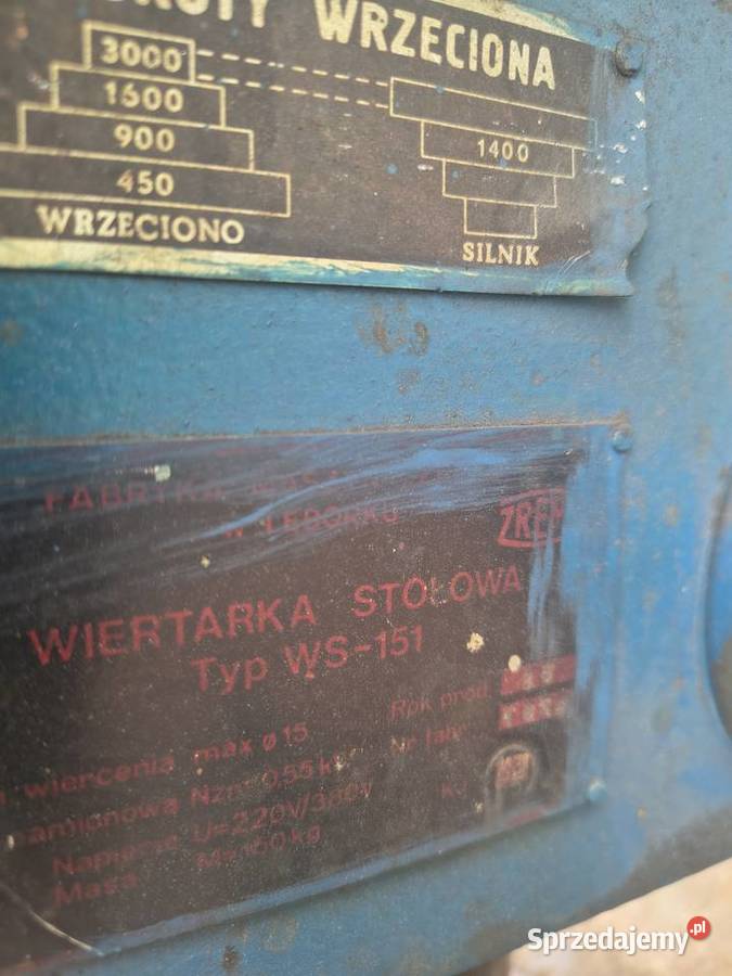 wiertarka ws 151 sprzedam