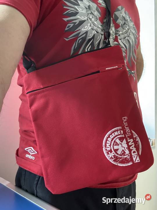 Saszetka z Cordury mocna solidna na ramię z DAN Bytom