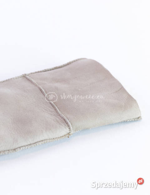 Klasyczne jasno beżowe rękawiczki damskie ze Szaflary