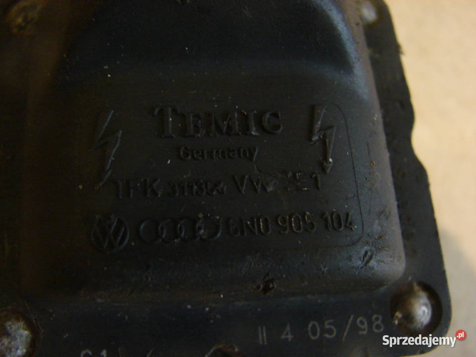 Cewka zapłonowa moduł VW Audi 1998r 6N0 905 104 Układ elektryczny Starogard Gdański