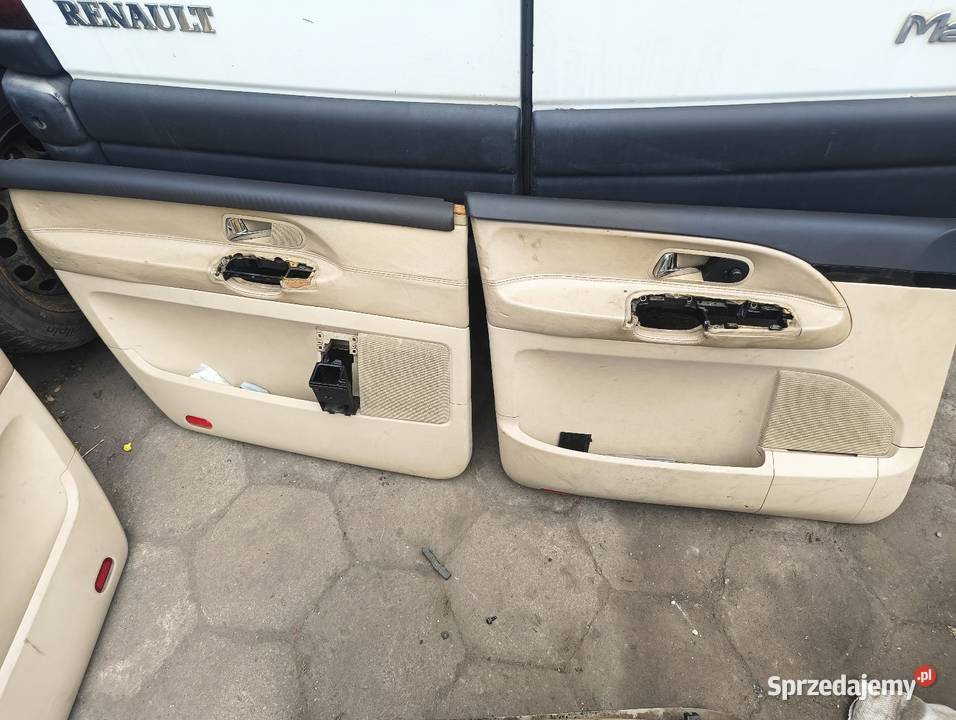 Boczki skóra beż Sharan Alhambra Galaxy 2002 Sławno