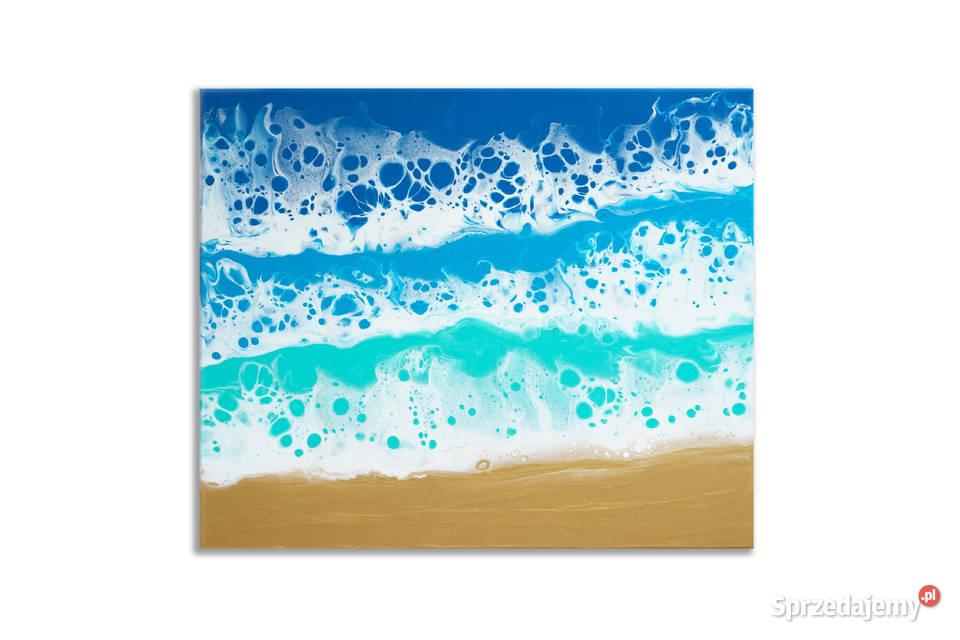 Wakacyjny obraz Gran Canaria złota plaża morski Warszawa