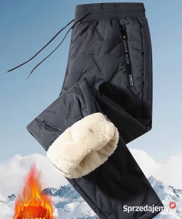 Nowe zimowe ocieplane spodnie Rozmiar M małopolskie