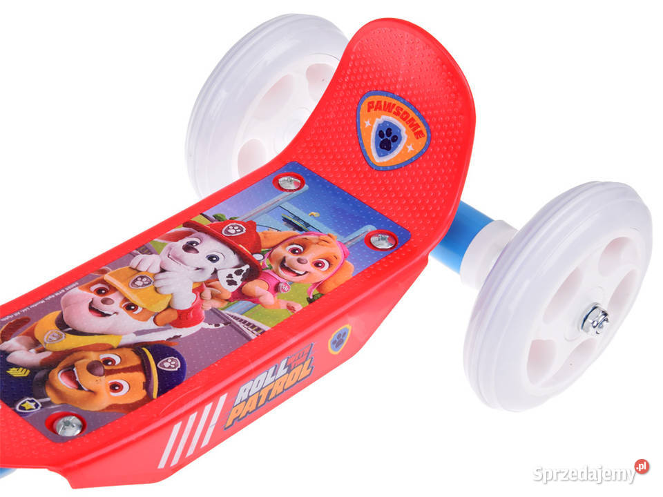Hulajnoga Psi Patrol 3Kołowa Stamp Dzieci Brzozów sprzedam