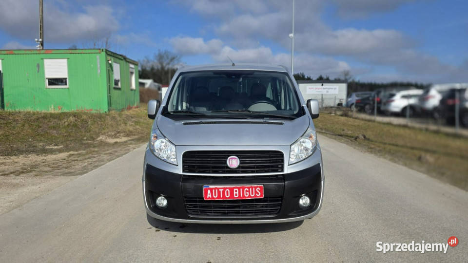 Fiat Scudo 9 Osobowy Climatronic Long II 2007 Scudo Lębork