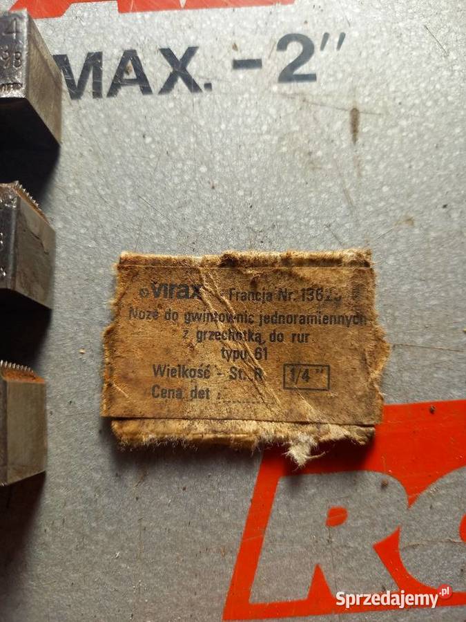 Nowe noże do narzynek VIRAX podkarpackie Kolbuszowa