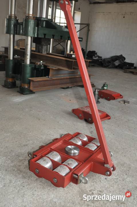 Wózki rolki transportowe zestaw super ciężki 40t Kraków