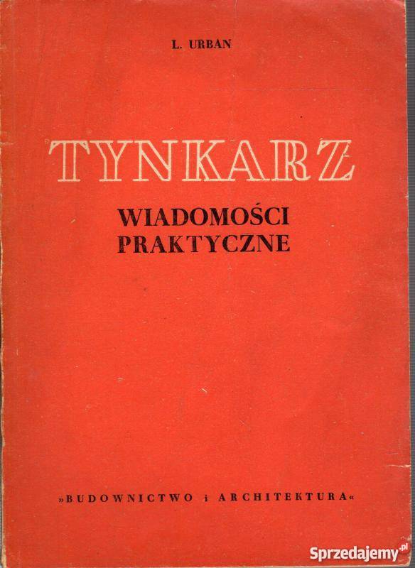 TYNKARZ WIADOMOŚCI PRAKTYCZNE mazowieckie sprzedam