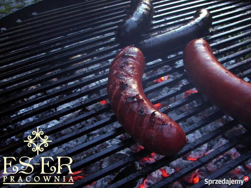 Stalowy kuty ruszt do grilla 60 okrągły ESER Częstochowa