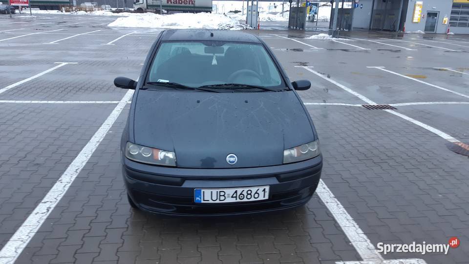 Sprzedam fiat punto 2 12 16 v z 2002 roku 70KM Lublin