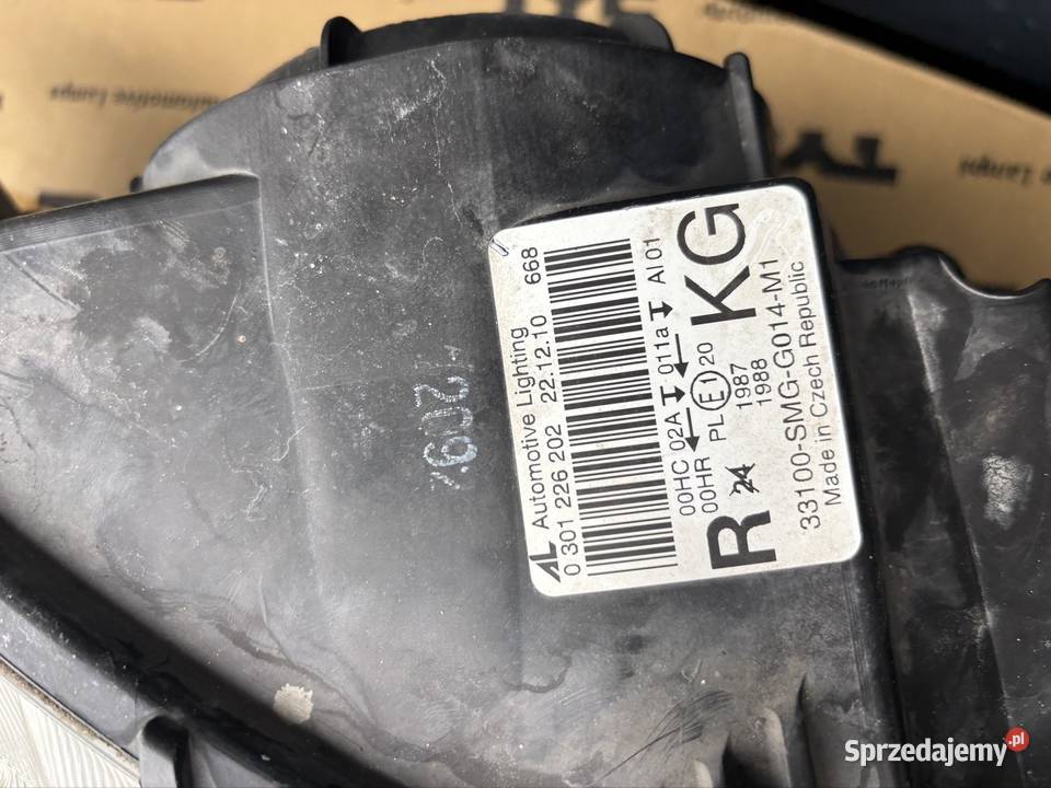 Lampy Honda civic UFO