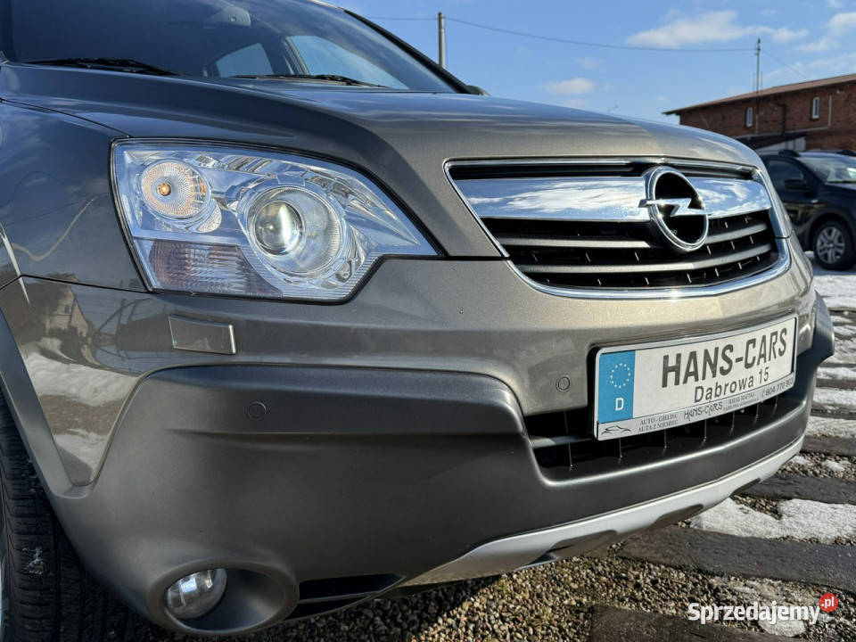 Opel Antara COSMObixenonnavialuserwisskóry4X4z przyciemniane szyby Dąbrowa