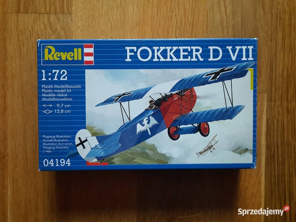 Model do sklejania Revell Fokker D VII skala 172 Bochnia sprzedam