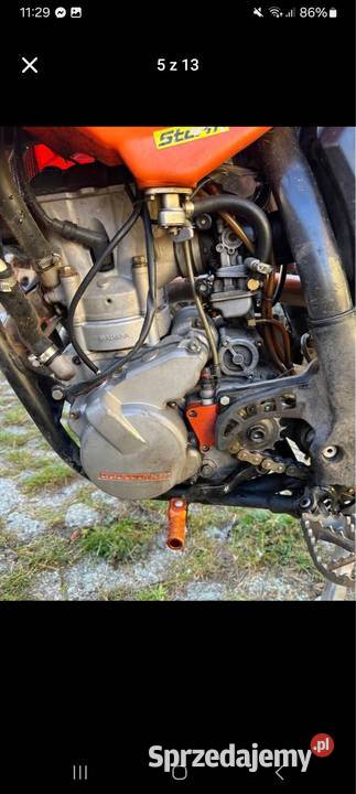 Ktm Excf 250 benzyna Bargów