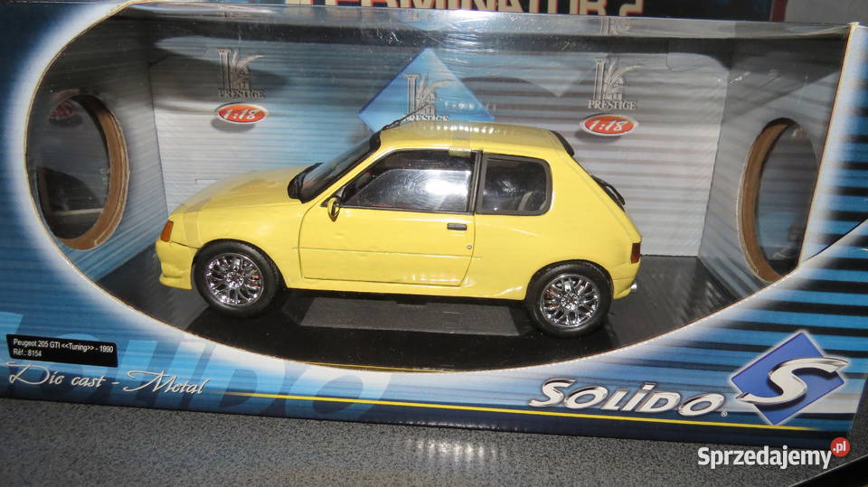 Peugeot 205 Solido 118 nowy Lipnica Górna