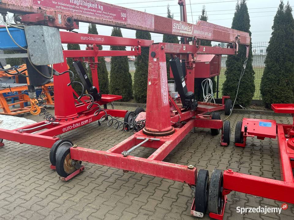 Dźwig Steinweg MK 4005 elektryczny minikran Rok produkcji 1999