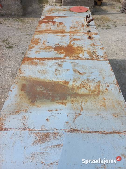 Kontener Zbiornik Stalowy na Ciecz Olej Płyny Bzinica Nowa