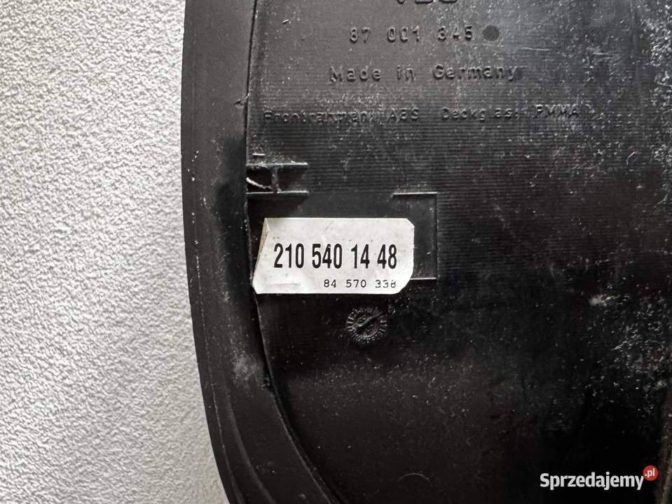 LICZNIK ZEGARY MERCEDES E W210 OBROTOMIERZ mazowieckie Warszawa