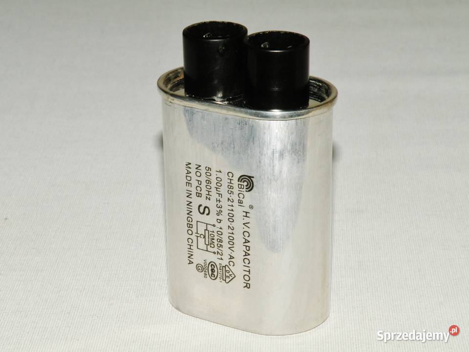 Kondensator HV BiCai 100 F 2100 V z mikrofalówki Bydgoszcz sprzedam