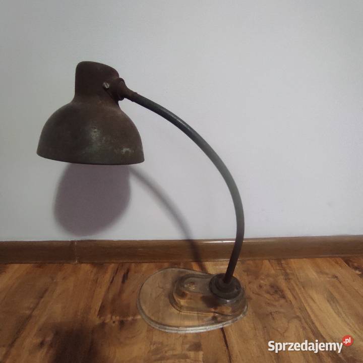 Lampa biurkowa DDR Bauhaus kujawsko-pomorskie Bydgoszcz