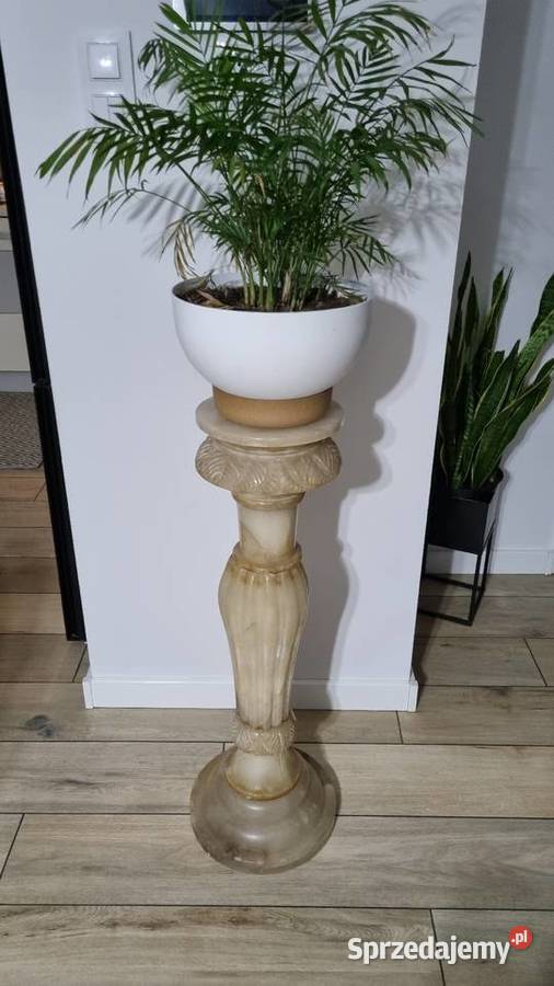 Kolumna Lampa Z Alabastru wielkopolskie Wola Podłężna