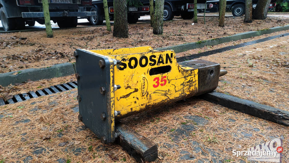 Młot hydrauliczny Soosan SQ35 230 do koparki Osprzęt roboczy Ostrowiec Świętokrzyski