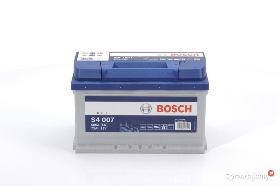Akumulator Bosch S4 12V 72Ah 680A P Jelcz-Laskowice