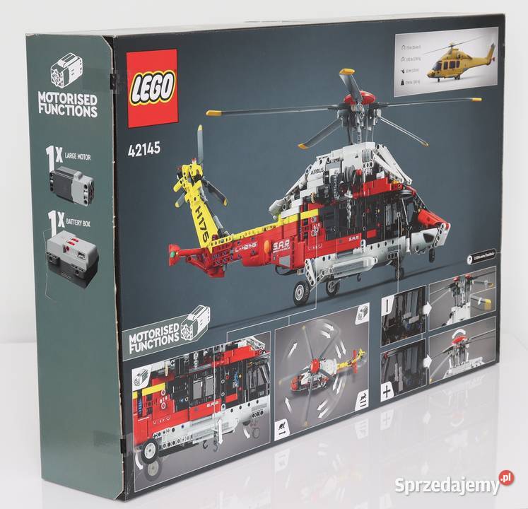 LEGO Technic 42145 Helikopter ratunkowy Airbus Rybnik