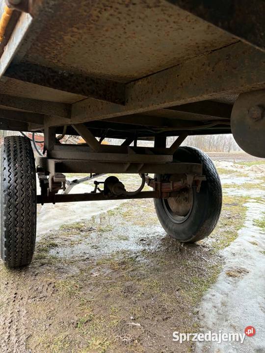 Przyczepa rolnicza Autosan nieuszkodzony Julianpol sprzedam