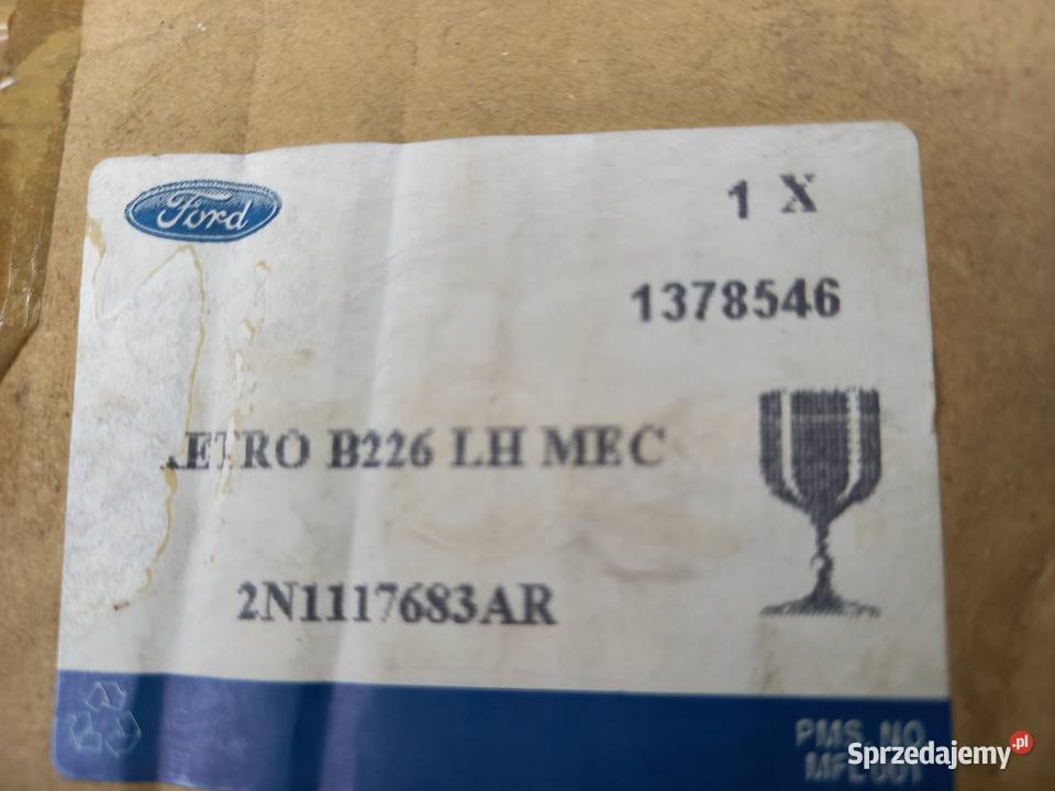 13785462N1117683AR Lusterko Fusion lewe Karoseria Kraków