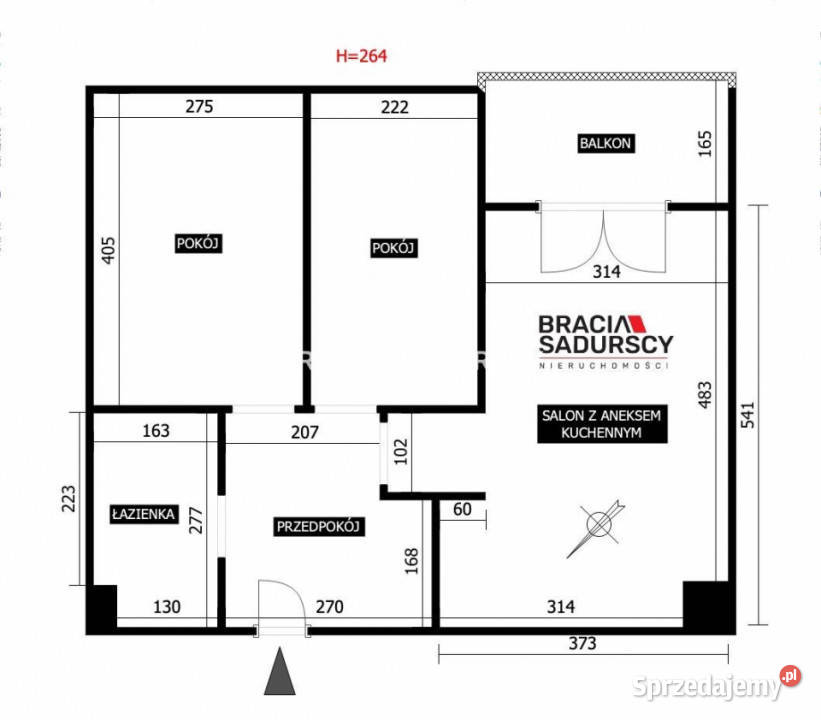 Mieszkanie 5172m2 3pok Kraków Sprzedaż