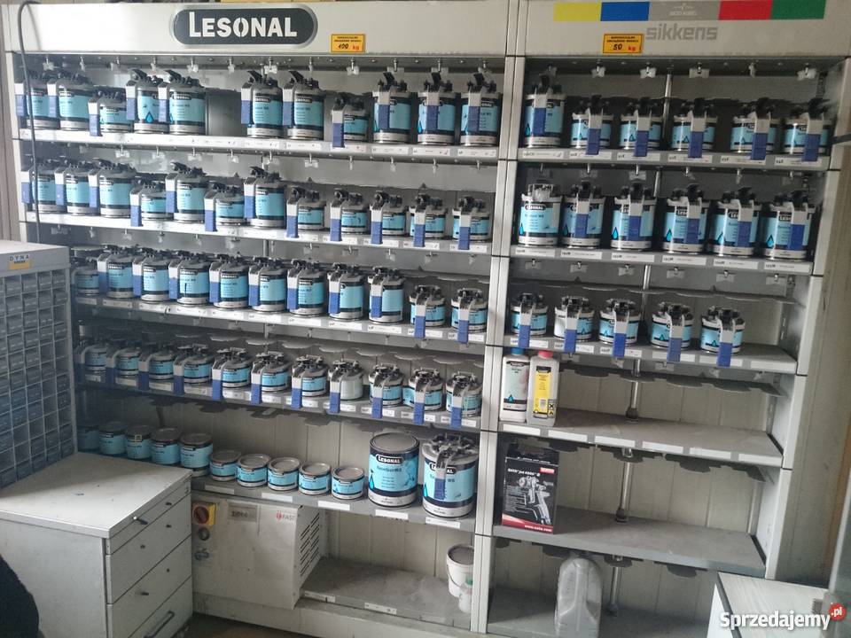 Mieszalnik lakierów samochodowych mieszalnia far podlaskie Suwałki sprzedam