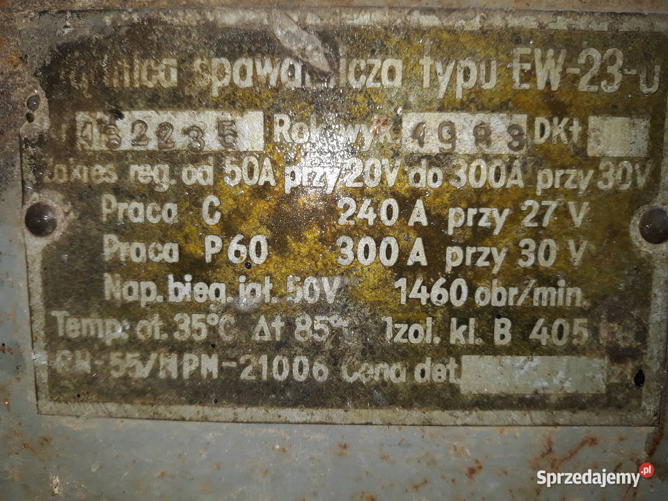 Spawarka wirowa EW23u lubelskie Lublin