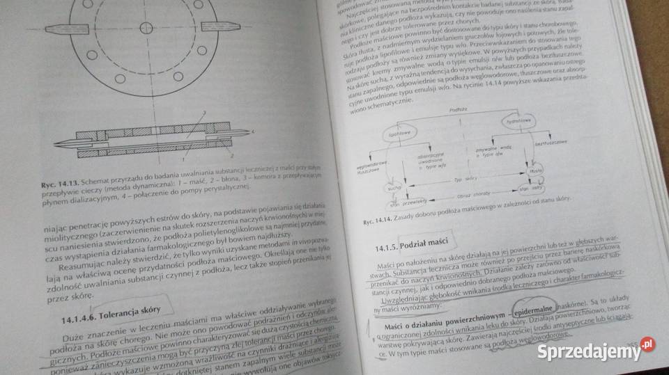 Farmacja stosowana Podręcznik studentów farmacji Książki naukowe i popularnonaukowe Łódź