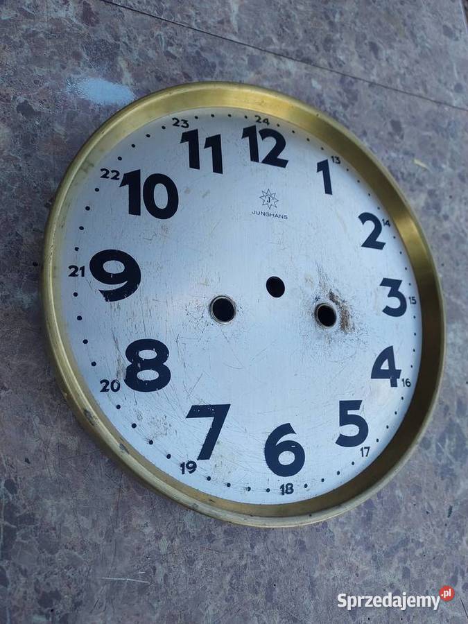 528 Tarcza starego zegara Junghans 185 4927mm