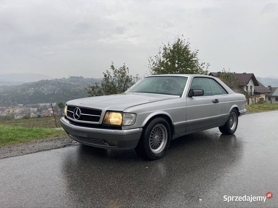 Mercedes sec 500 w126 coupe 50 v8 1983r 243KM