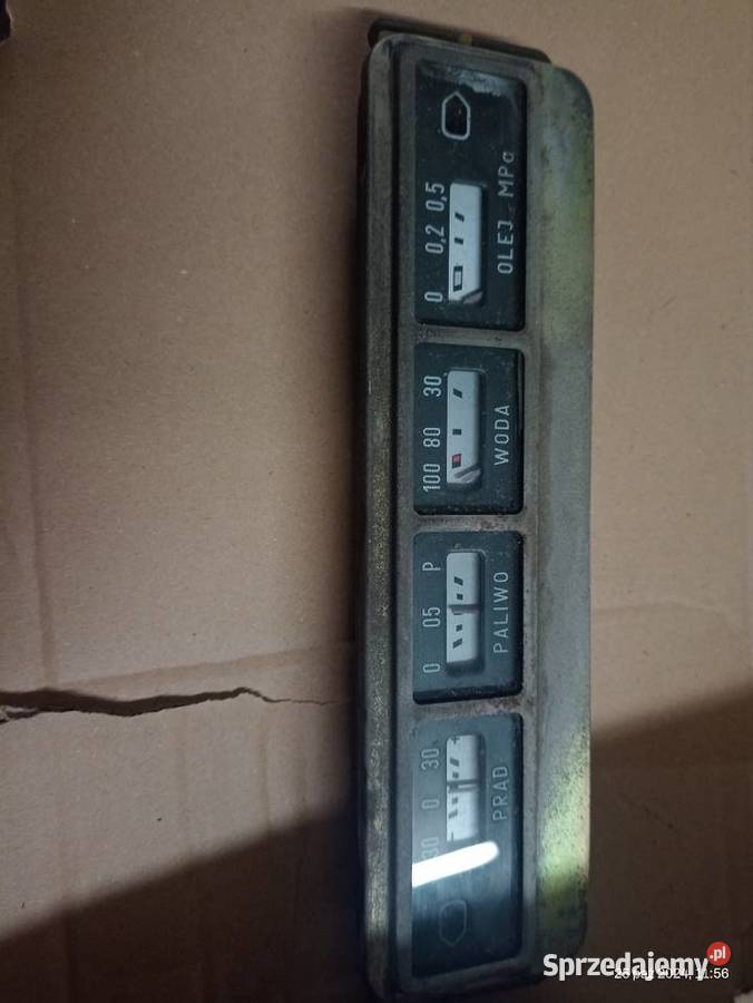 Zegar wskaźnik warszawa żuk syrena pobieda wielkopolskie Gniezno