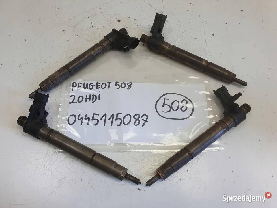 WTRYSKIWACZ Peugeot 508 22 HDI wtrysk 0445115087 osobowe Chełm