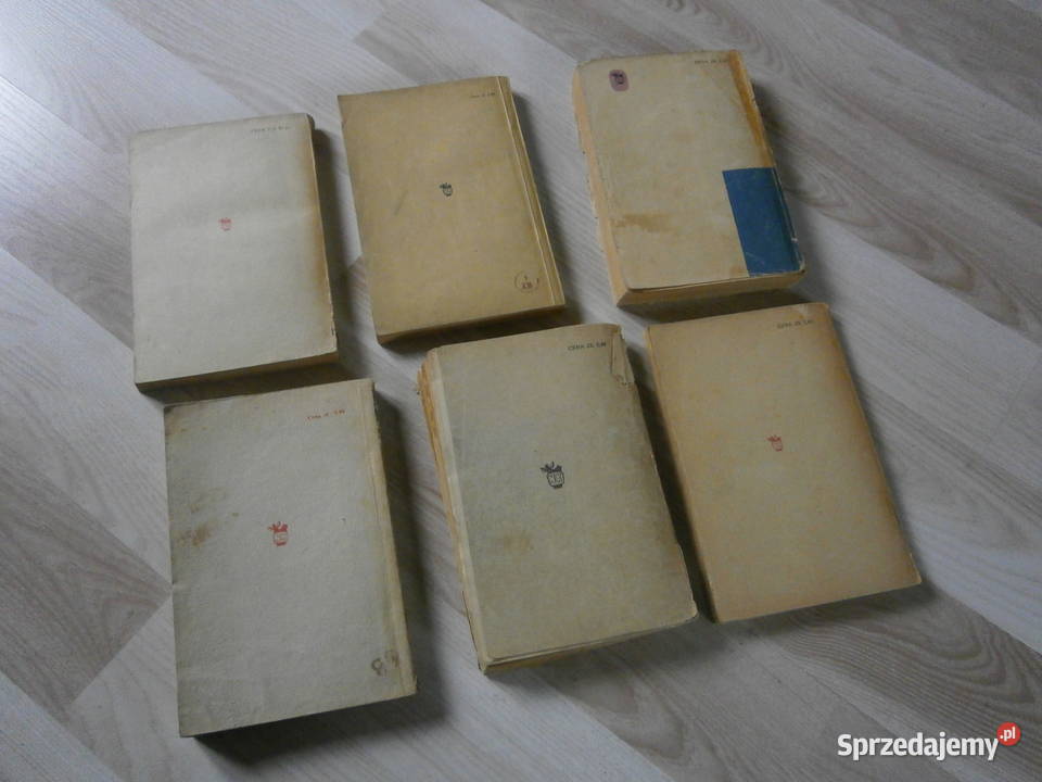 Biblioteka Płomyka stare książki 6 miękka Książki dla dzieci Łódź