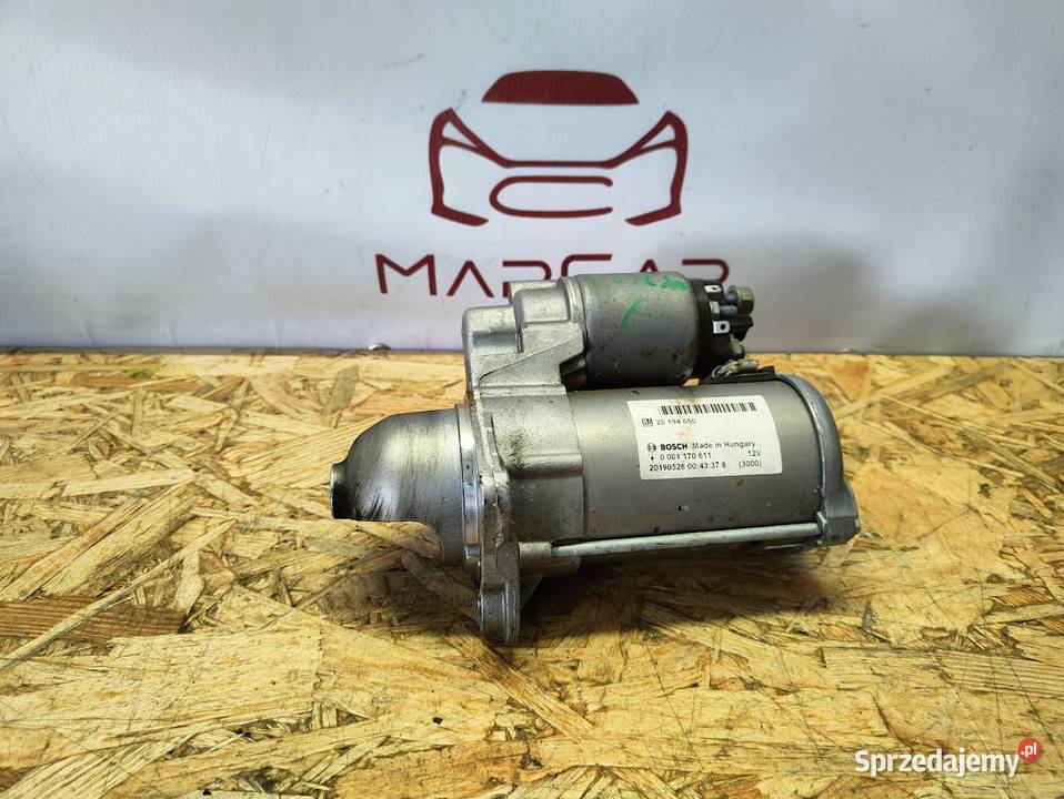 Rozrusznik Opel Corsa E 25194650 osobowe Pleszew sprzedam