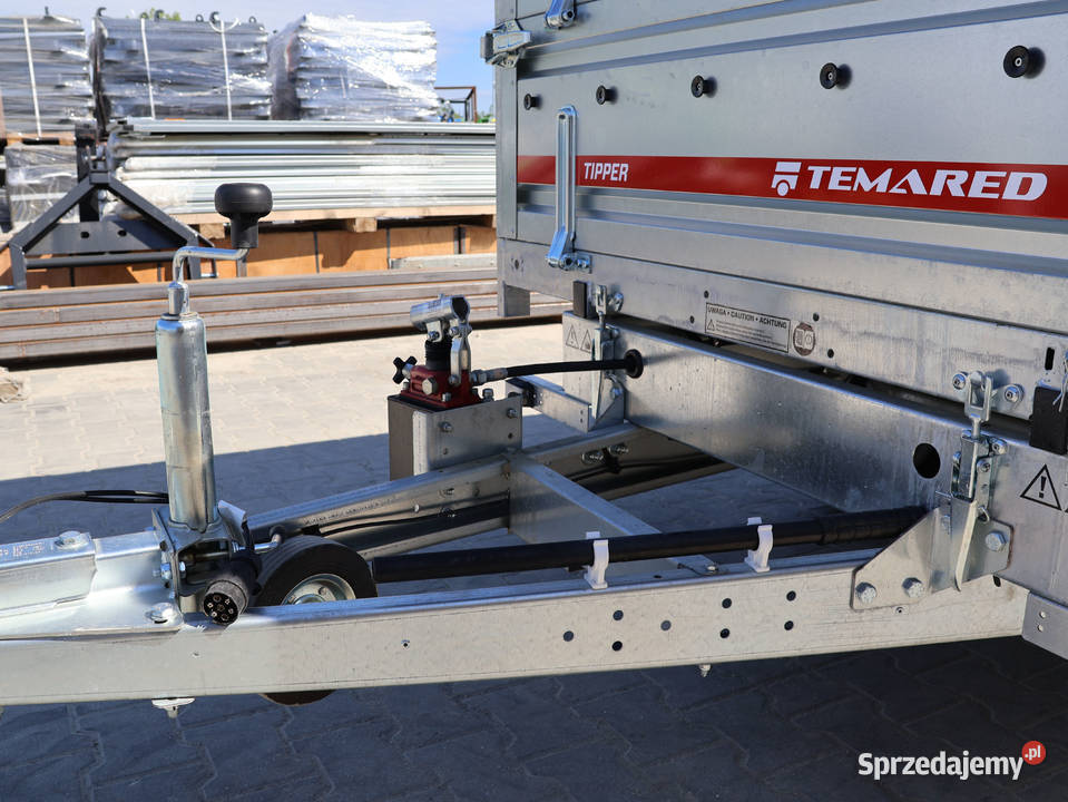 Przyczepa TEMARED TIPPER 25152 075T wywrotka Cegielsko sprzedam