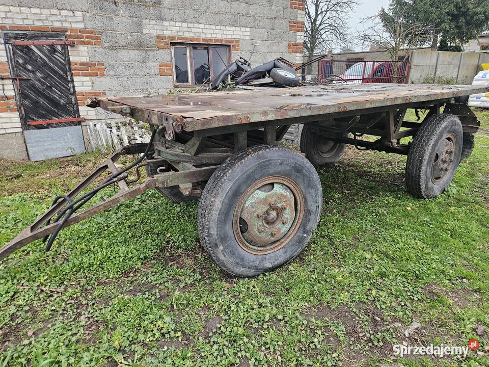 Przyczepa rolnicza Wywrotka 4t Sprawna Kłodawa
