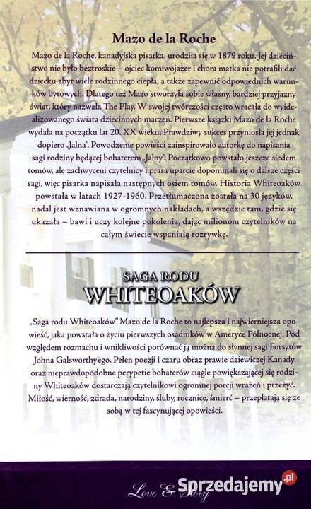 Roche Rodzina Whiteoaków 1 24 kompletjs Szczecin